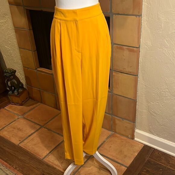 Express High Rise Pleated Stylist Trouser, size 10R - Picture 1 of 14